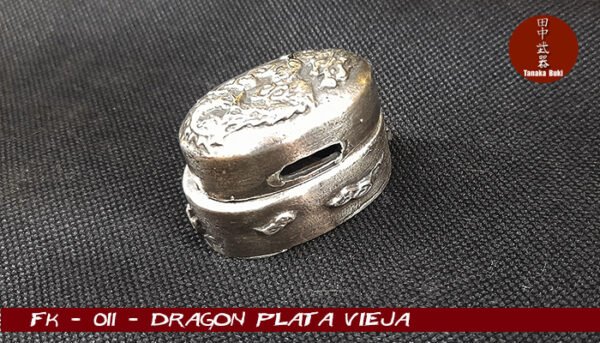 fuchigashira 011 dragón plata avejentada